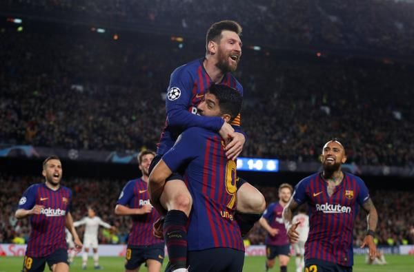 لاعبو برشلونة
