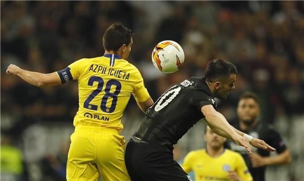 من مباراة فرانكفورت وتشيلسي