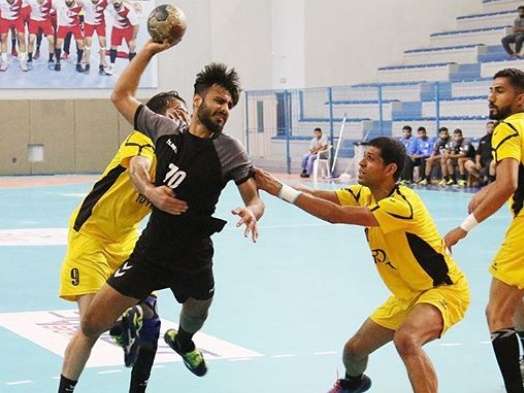 لقطة من مباراة الأهلي مع التضامن