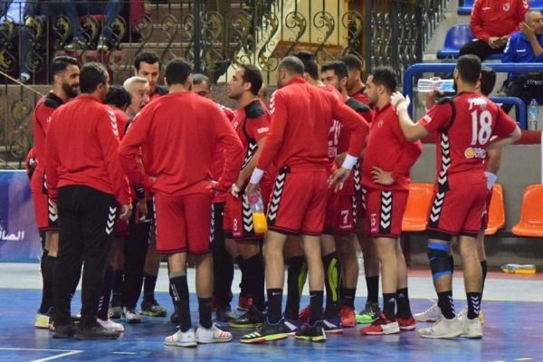 فريق اليد بالأهلي 