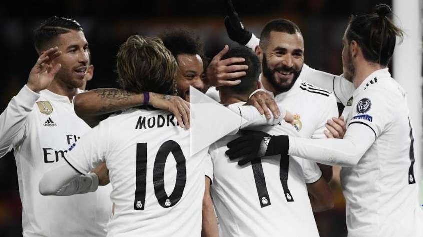 لاعبو ريال مدريد