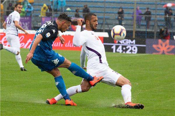 جانب من المباراة