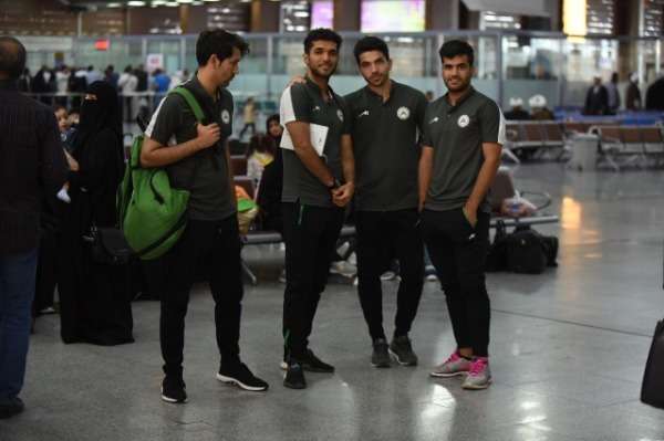 جانب من وصول البعثة