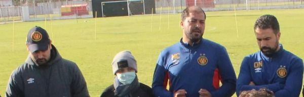 من حضور المحب  الصغير  محمد رضا حندوس تدريبات الترجي  
