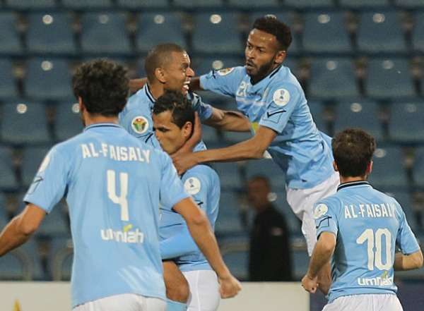 من لقاء سابق بين الفيصلي والجزيرة