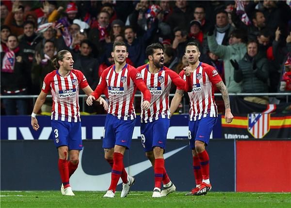لاعبو أتلتيكو مدريد