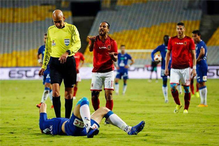 من لقاء سابق بين الأهلي وسموحة