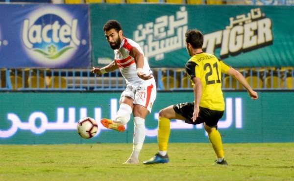 لقطة من المباراة