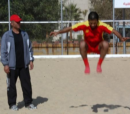 من تدريبات النجم الاردني تحت اشراف المعالج  الطبيعي المميز جبرين مناصرة