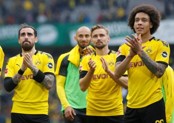 لاعبو دورتموند