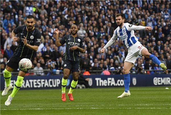 من مواجهة سابقة لمانشستر سيتي و برايتون 