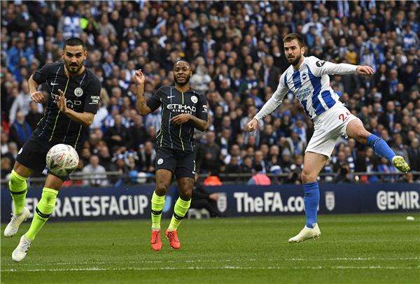 من مواجهة سابقة لمانشستر سيتي و برايتون 