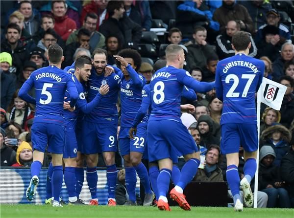 لاعبو تشيلسي