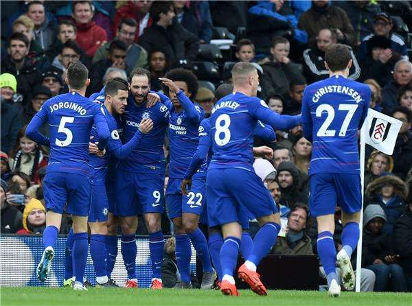 لاعبو تشيلسي