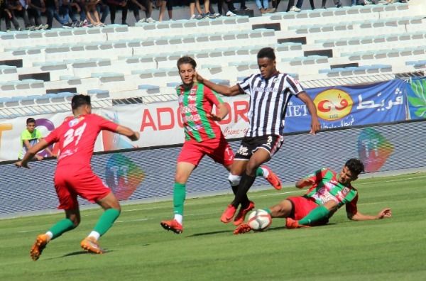 جانب من المباراة