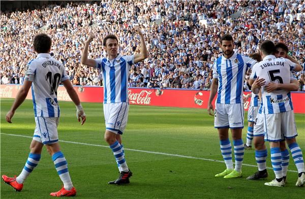 لاعبو سوسيداد