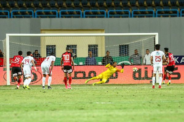 لحظة التصدي لركلة الجزاء