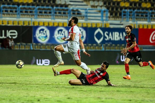 من لقاء الداخلية والزمالك