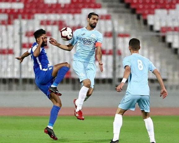 لقطة من مباراة الرفاع والحد