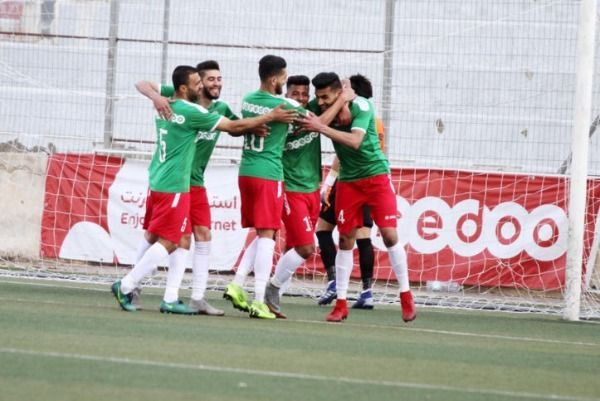فرحة لاعبي الأمعري