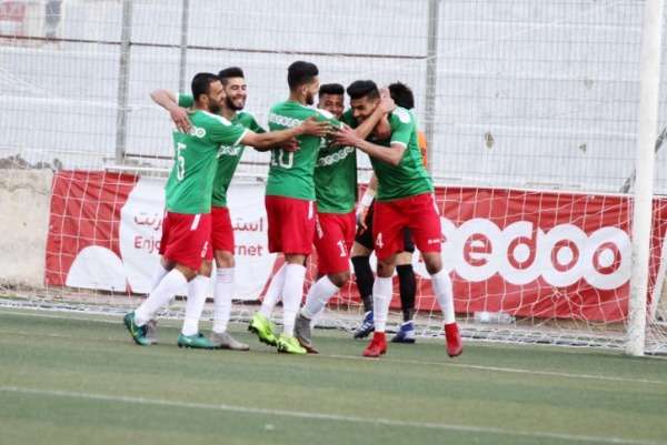 فرحة لاعبي الأمعري