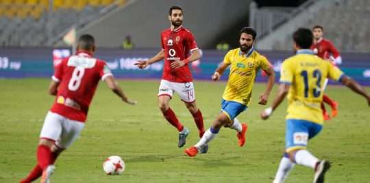 من مواجهة سابقة بين الأهلي والإسماعيلي