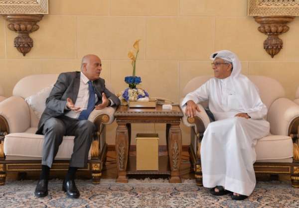 الرجوب مع رئيس الاتحاد الآسيوي