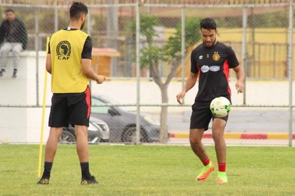 جانب من تدريبات اليوم