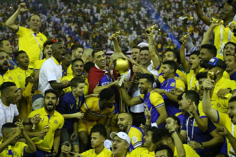 من تتويج النصر
