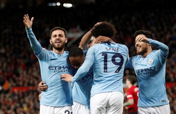 ساني مع مانشستر سيتي