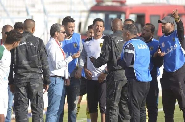 من أحداث المباراة