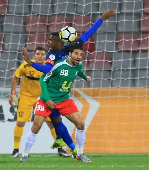 من لقاء سابق بين الوحدات والرمثا