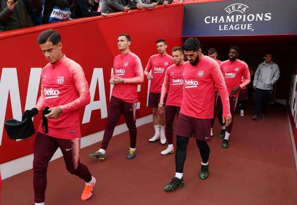 لاعبو برشلونة