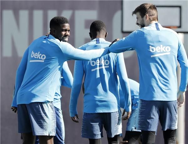 لاعبو برشلونة