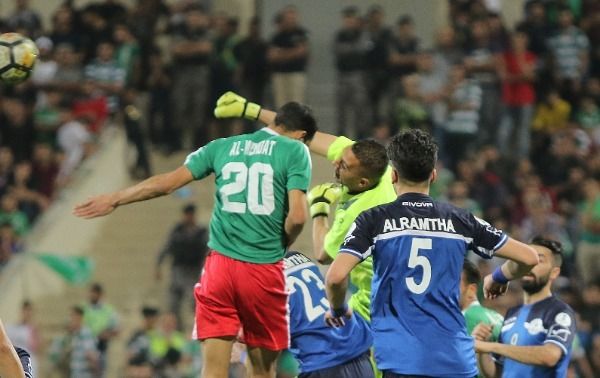 من لقاء سابق بين الرمثا والوحدات