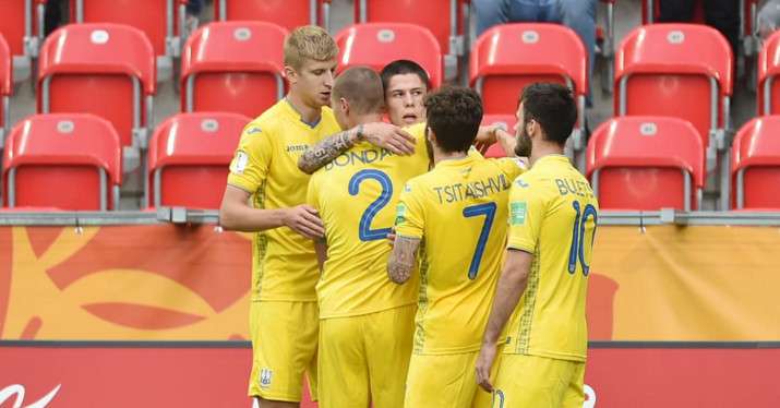 لاعبو منتخب أوكرانيا