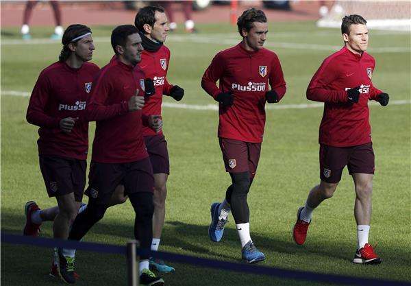 لاعبو أتلتيكو مدريد