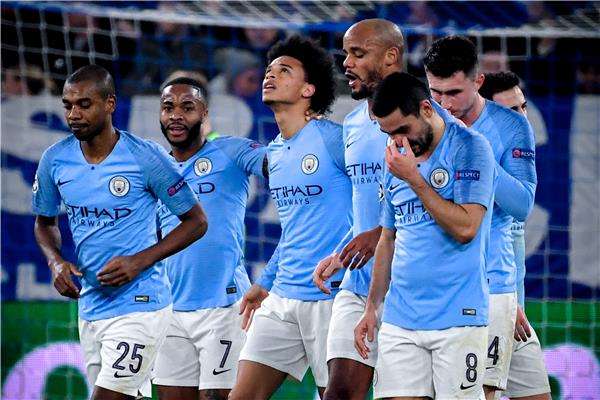 لاعبو مانشستر سيتي