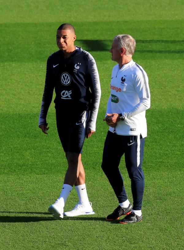 ديشامب و مبابي