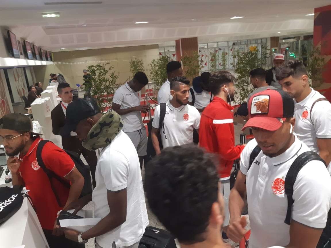 قبل سفر اللاعبين