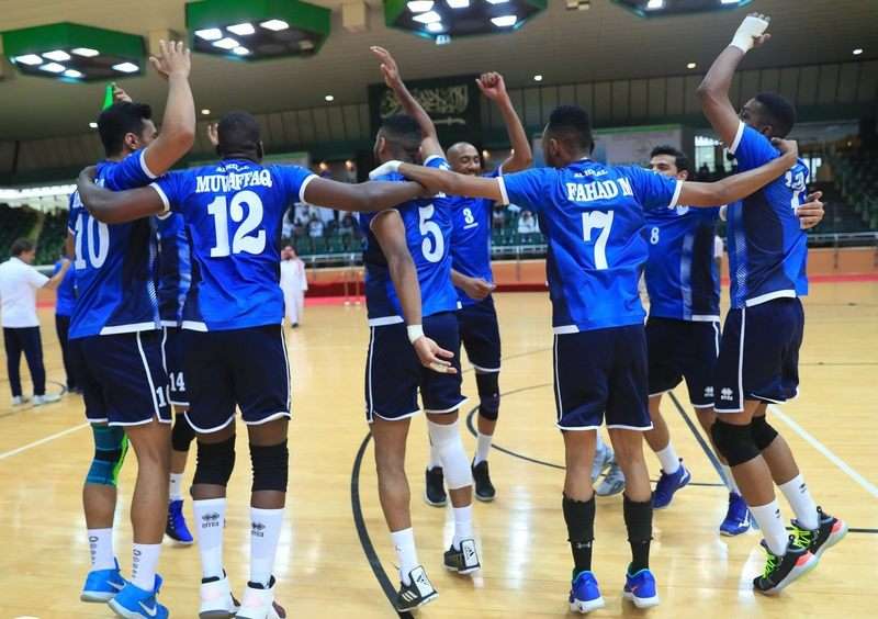 لاعبو طائرة الهلال - أرشيفية