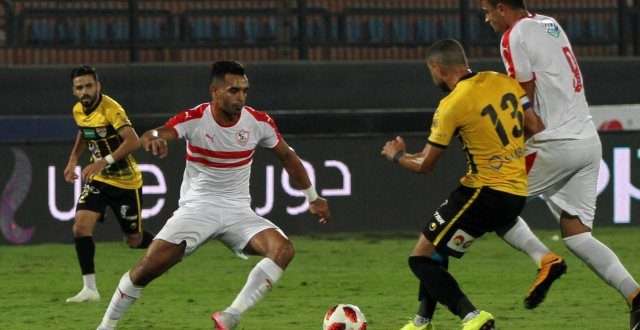 جانب من مباراة الذهاب