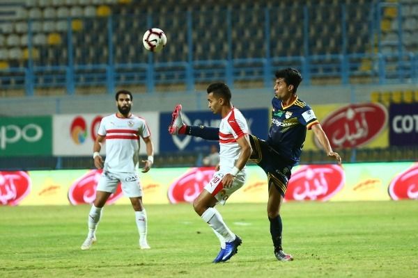 لقطة من المباراة - تصوير : أحمد عواد