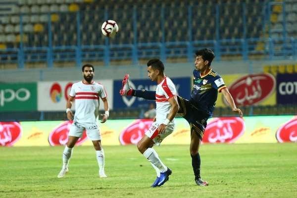 لقطة من المباراة - تصوير : أحمد عواد