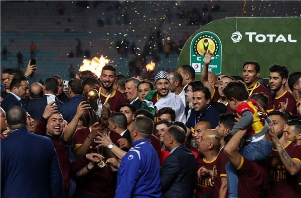 الترجي يتوج بطلًا لإفريقيا