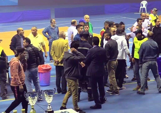 من أحداث الشغب