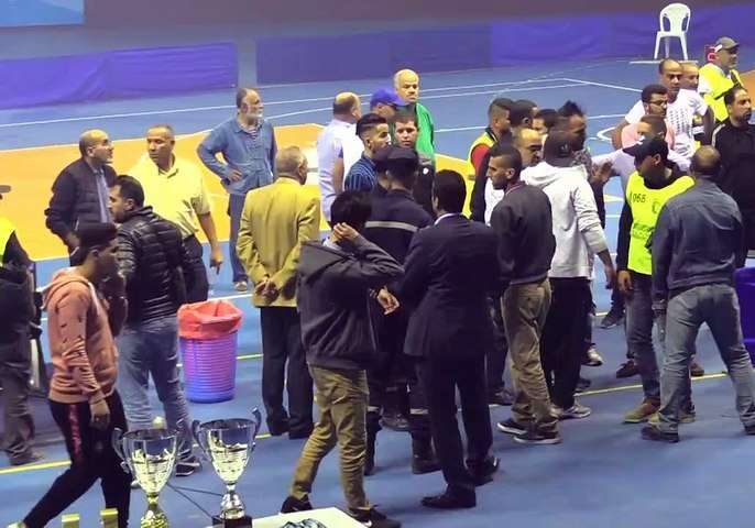 من أحداث الشغب