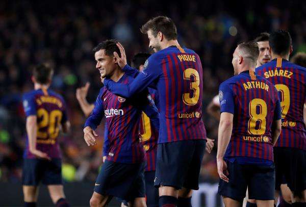 لاعبو برشلونة - أرشيفية