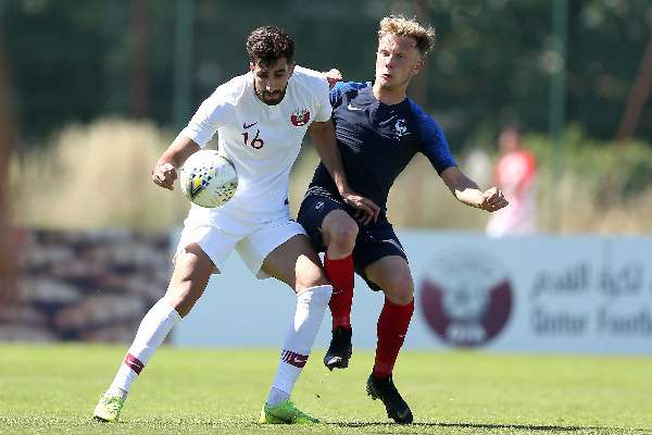 لقطة من المباراة