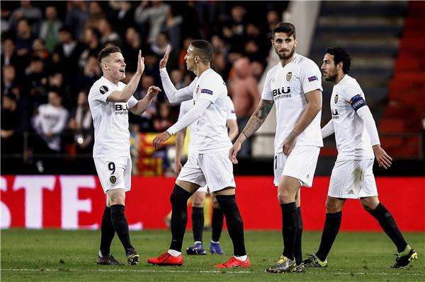 لاعبو فالنسيا